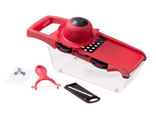 Tarka szatkownica krajalnica 6 w 1 + obieraczka uchwyt do warzyw i miska na produkty HaloFuture