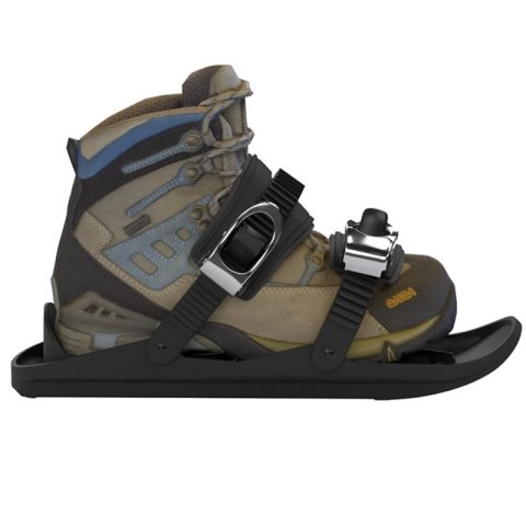 Buty narciarskie mini Krótkie narty - czarne HaloFuture