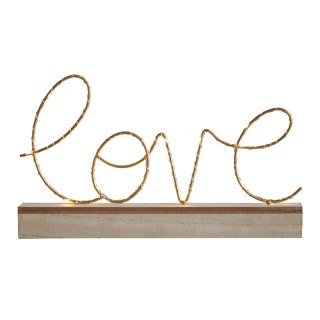 Dekoracja stojąca "LOVE" z oświetleniem LED HaloFuture