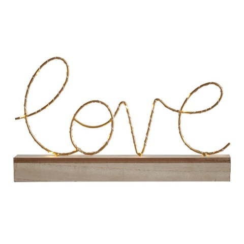 Dekoracja stojąca "LOVE" z oświetleniem LED HaloFuture