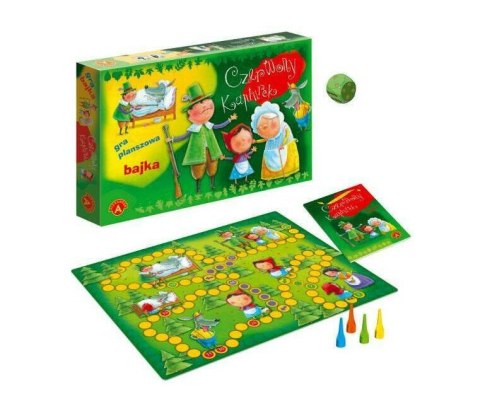 Gra planszowa Alexander - Czerwony Kapturek Zakład Produkcyjny "Alexander" Piotr Pundzis