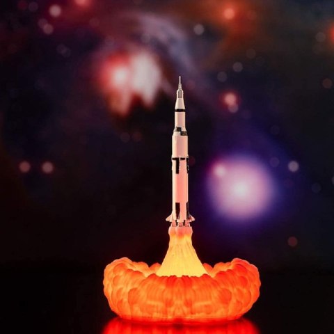 Lampka nocna, startująca rakieta NASA III HaloFuture