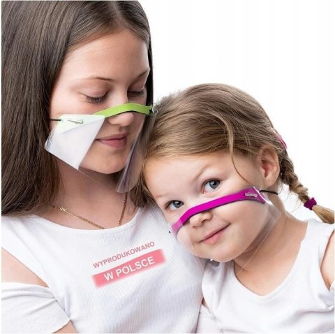 Mini przyłbica na nos i usta - szara HaloFuture