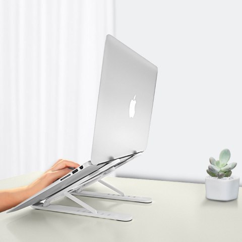 Składana podstawka do laptopa biała HaloFuture