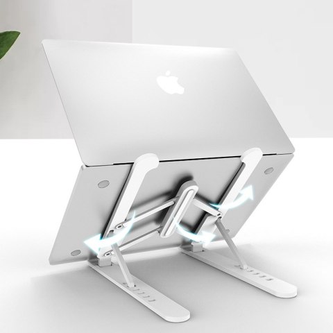 Składana podstawka do laptopa biała HaloFuture