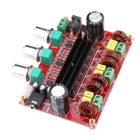 Wzmacniacz mocy 2.1 2x80W +100W (WOOFER) TPA3116D, 12V-24V TPA3116D2, Arduino HaloFuture