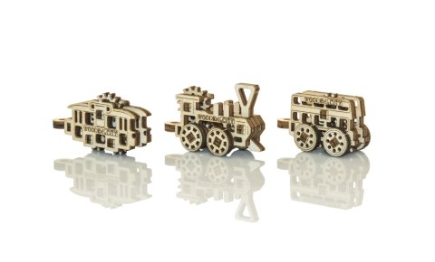 Drewniane Puzzle 3D - Transport Publiczny Mobimods sp. z o.o.