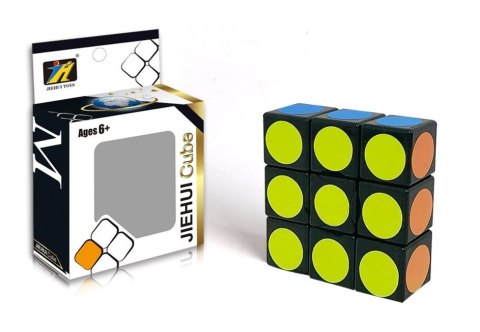 Nowoczesna układanka, kostka logiczna, Kostka Rubika - 1x3x3 HaloFuture