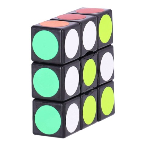 Nowoczesna układanka, kostka logiczna, Kostka Rubika - 1x3x3 HaloFuture