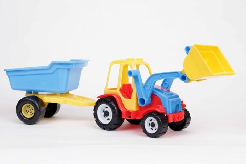 Traktor z ładowarką i przyczepą - model 138 Zakład Produkcyjno-Handlowy "F.CH." Iwona Choińska