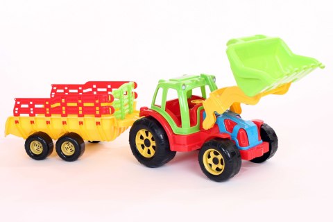 Traktor z przyczepą i ładowarką - model 305 Zakład Produkcyjno-Handlowy "F.CH." Iwona Choińska