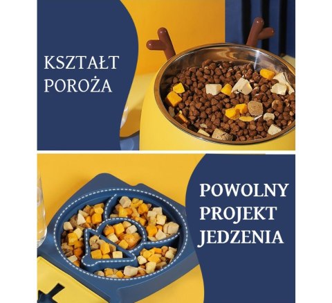Miska AquaPet 2w1 - Automatyczny Dozownik Wody dla Psa i Kota (Niebieska) HaloFuture