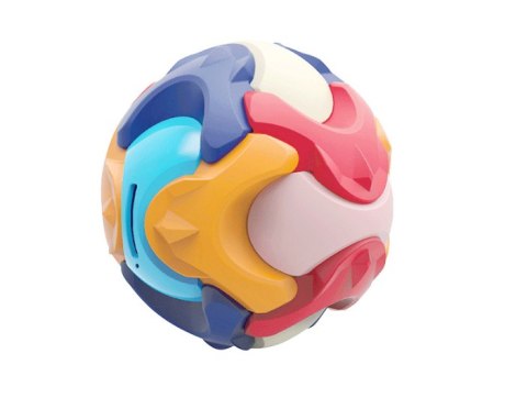 Skarbonka, piłka do składania puzzle układanka 3D- okrągła HaloFuture