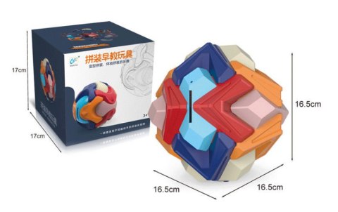 Skarbonka, piłka do składania puzzle układanka 3D- pastylka HaloFuture