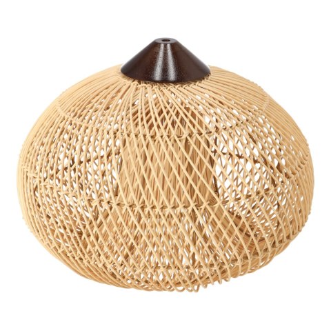 Dekoracyjna rattanowa lampa wisząca - 40 cm (naturalny kolor) HaloFuture
