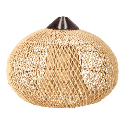 Dekoracyjna rattanowa lampa wisząca - 40 cm (naturalny kolor) HaloFuture