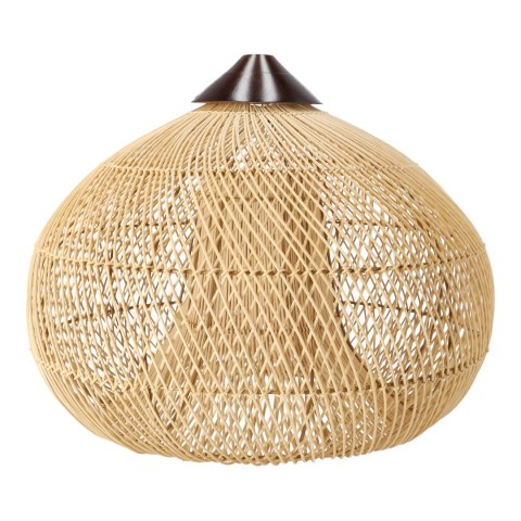 Dekoracyjna rattanowa lampa wisząca - 50 cm (naturalny kolor) HaloFuture