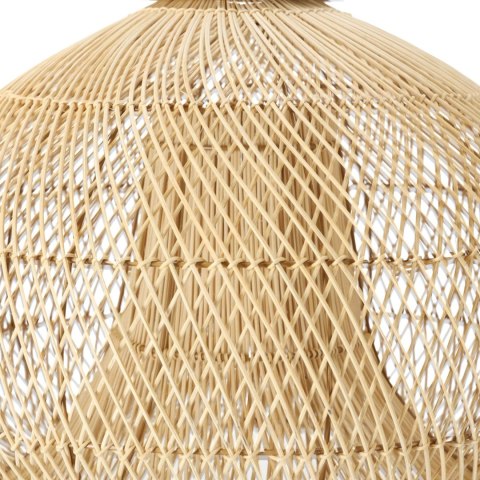 Dekoracyjna rattanowa lampa wisząca - 50 cm (naturalny kolor) HaloFuture