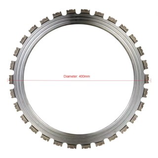 Diamentowa tarcza pierścieniowa do cięcia betonu i kamienia 400 mm HaloFuture