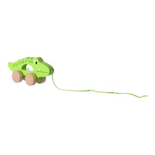 Drewniany krokodyl do ciągnięcia Tooky Toy HaloFuture