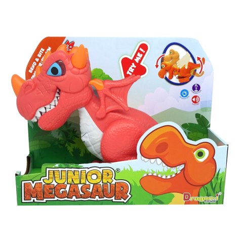 Junior Megazaur interaktywna zabawka światło dźwięk Dragon-i Toys HaloFuture