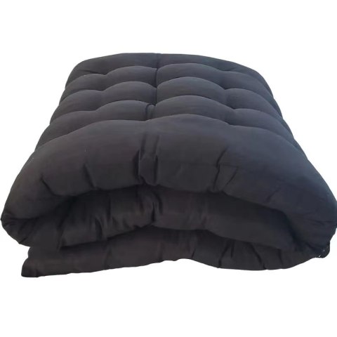 Materac na łóżko, kanadyjkę, leżak Premium 194x70cm - czarny HaloFuture