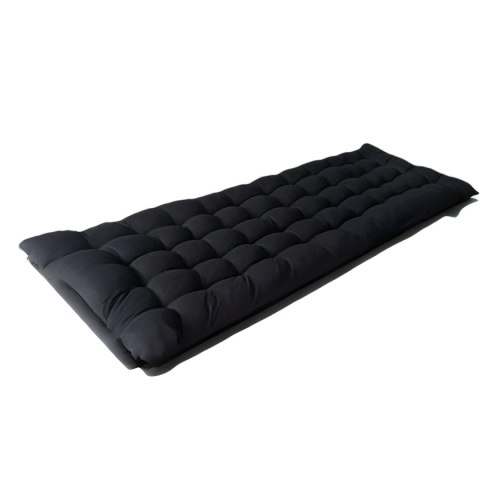 Materac na łóżko, kanadyjkę, leżak Premium 194x70cm - czarny HaloFuture