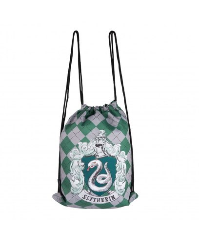 Plecak materiałowy Harry Potter - Slytherin, 43x32 cm PRODUKT LICENCJONOWANY, ORYGINALNY United Labels AG
