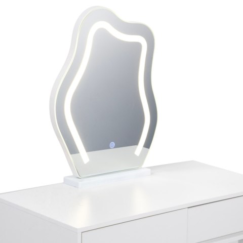 Toaletka kosmetyczna w Stylu Francuskim / komplet mebi blat 100 cm - kolor biały HaloFuture