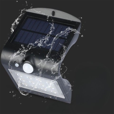 Trójkątna Lampa Solarna 1.5W, Czarna V-TAC V-TAC Europe Ltd