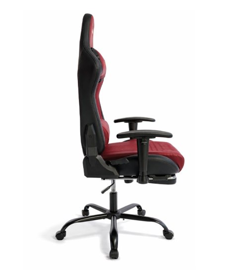 Ergonomiczny Obrotowy Fotel Gamingowy Czerwony Z Podnóżkiem Fotel Biurowy Hedo sp. z o.o.