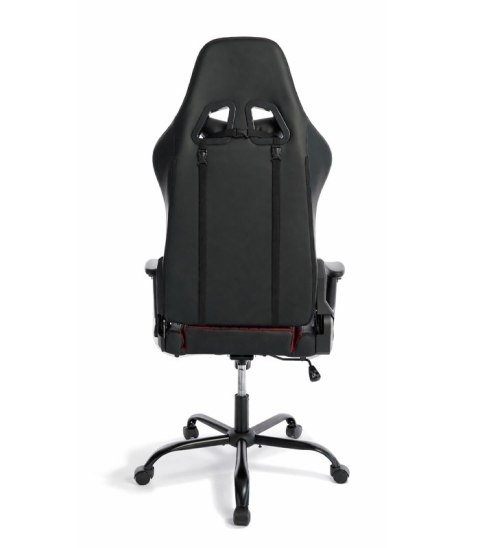 Ergonomiczny Obrotowy Fotel Gamingowy Czerwony Z Podnóżkiem Fotel Biurowy Hedo sp. z o.o.