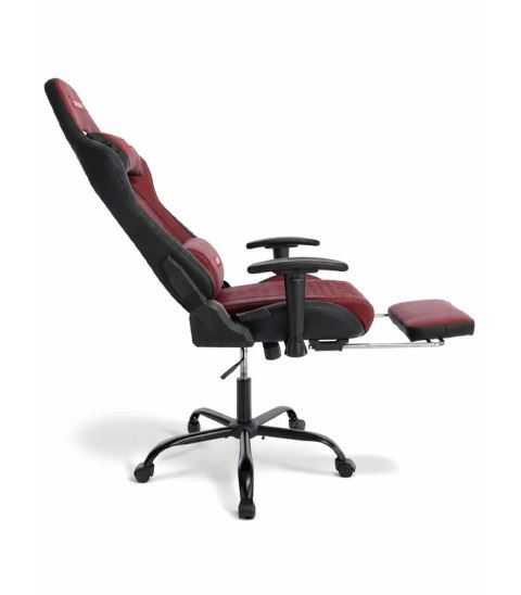 Ergonomiczny Obrotowy Fotel Gamingowy Czerwony Z Podnóżkiem Fotel Biurowy Hedo sp. z o.o.
