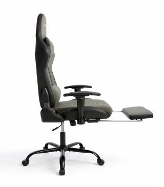 Ergonomiczny Obrotowy Fotel Gamingowy Szary Z Podnóżkiem Fotel Biurowy Hedo sp. z o.o.