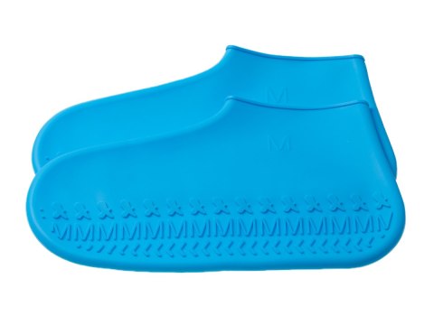 Gumowe wodoodporne ochraniacze na buty rozmiar "39-44" - niebieskie HaloFuture