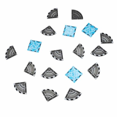 Klocki magnetyczne konstrukcyjne 3D budowa maszyny budowlane 92 elementy Kik Sp. z o. o. Sp. k.