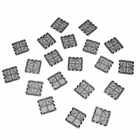 Klocki magnetyczne konstrukcyjne 3D straż pożarna 2 samochody 92 elementy Kik Sp. z o. o. Sp. k.