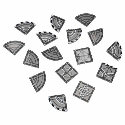 Klocki magnetyczne konstrukcyjne 3D straż pożarna 2 samochody 92 elementy Kik Sp. z o. o. Sp. k.