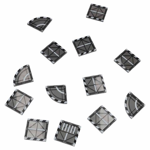 Klocki magnetyczne konstrukcyjne 3D straż pożarna 48 elementów Kik Sp. z o. o. Sp. k.