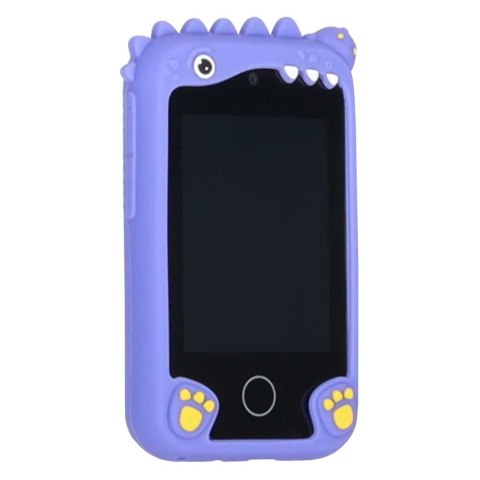 Telefon smartfon dla dzieci aparat kamera karta 8GB niebieski dinozaur Kik Sp. z o. o. Sp. k.
