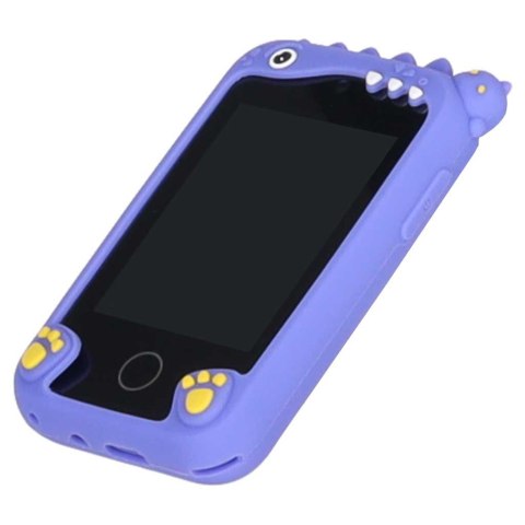 Telefon smartfon dla dzieci aparat kamera karta 8GB niebieski dinozaur Kik Sp. z o. o. Sp. k.