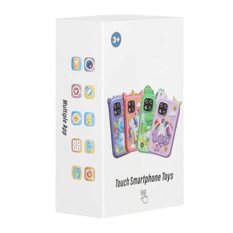 Telefon smartfon dla dzieci aparat kamera karta 8GB różowy jednorożec Kik Sp. z o. o. Sp. k.