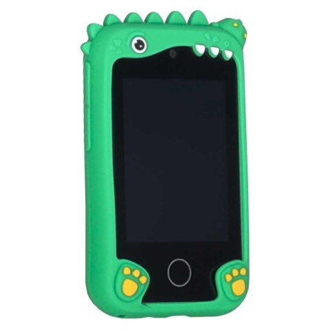 Telefon smartfon dla dzieci aparat kamera karta 8GB zielony dinozaur Kik Sp. z o. o. Sp. k.