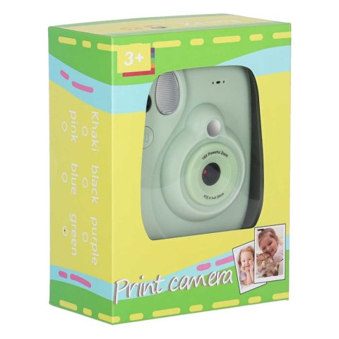 Aparat fotograficzny cyfrowy natychmiastowy 16x wkłady mazaki zielony 8GB Kik Sp. z o. o. Sp. k.