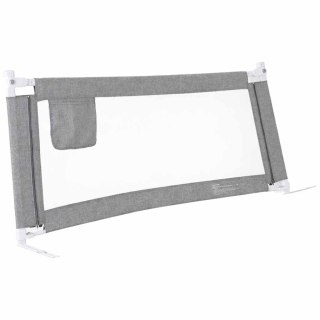 Barierka do łóżka ochronna zabezpieczenie blokada osłona 140cm szara Kik Sp. z o. o. Sp. k.