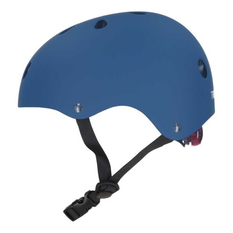 Kask rowerowy dla dziecka Trike Fix dziecięcy regulowany LED S 48-54cm granatowy Kik Sp. z o. o. Sp. k.