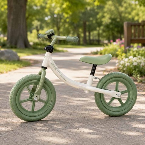 Rowerek biegowy Trike Fix Balance z dzwonkiem zielony Kik Sp. z o. o. Sp. k.