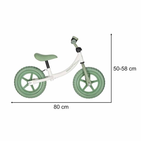 Rowerek biegowy Trike Fix Balance z dzwonkiem zielony Kik Sp. z o. o. Sp. k.