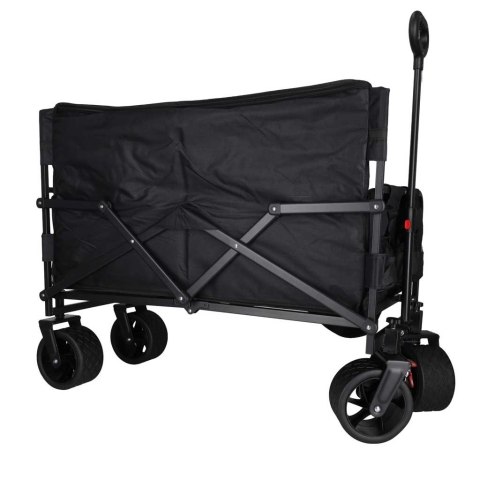 Wózek transportowy składany LUARO siedzisko z oparciem Kik Sp. z o. o. Sp. k.