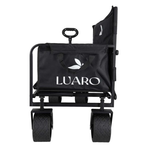 Wózek transportowy składany LUARO siedzisko z oparciem Kik Sp. z o. o. Sp. k.